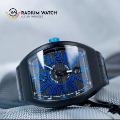 Franck Muller V41 Black-Blue Titanium