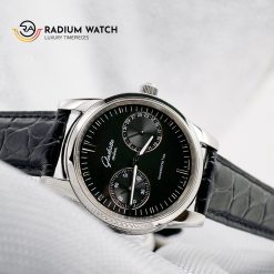 Glashutte Senator Hand Date Black