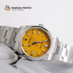 Rolex OP 36mm Yellow Dial 126000 NEW