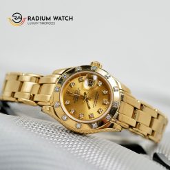 Rolex Pearlmaster Diamonds Full Gold 29mm