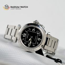 Cartier Pasha 35mm Automatic Black Dial