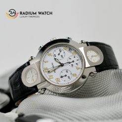 DeLaneau Three Time Zones Chronograph 37mm